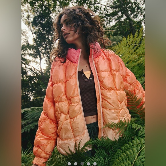 Free People Scrunchy Glossy Pippa Packable Puffer Jacket - Picture 3 of 9
